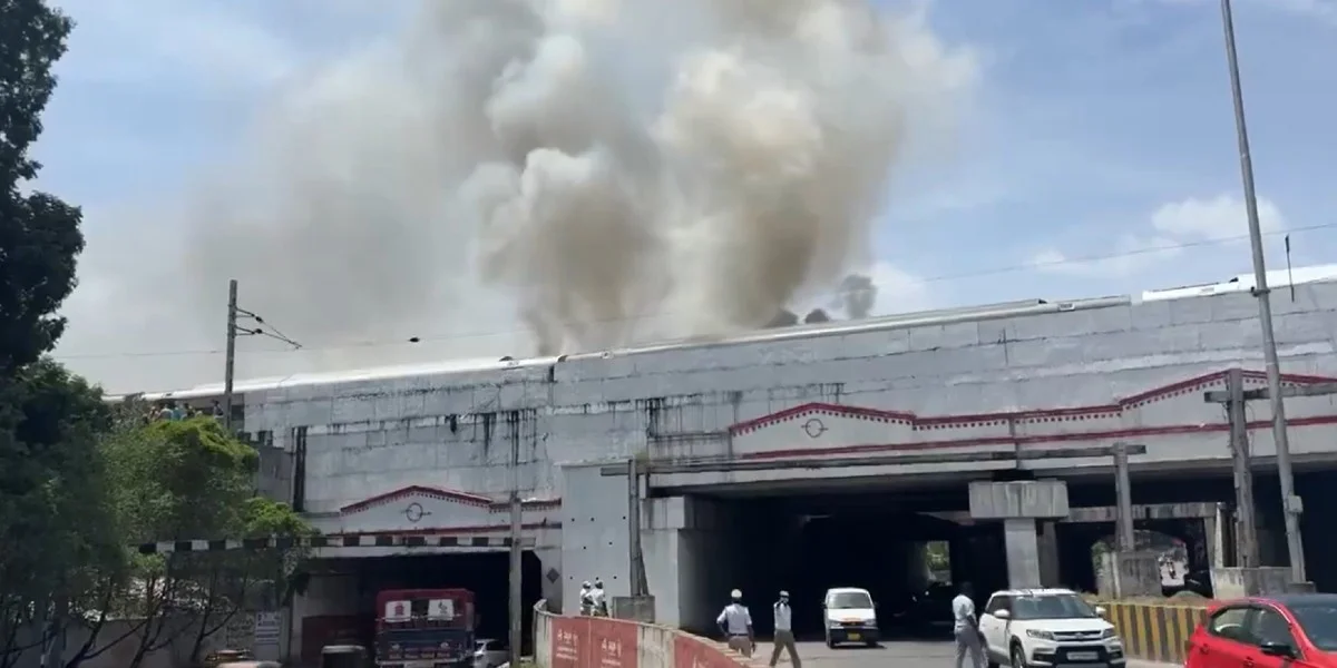 Secunderabad railway station FIRE