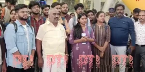 42 Tamil Nadu students were brought to Chennai from Bangladesh