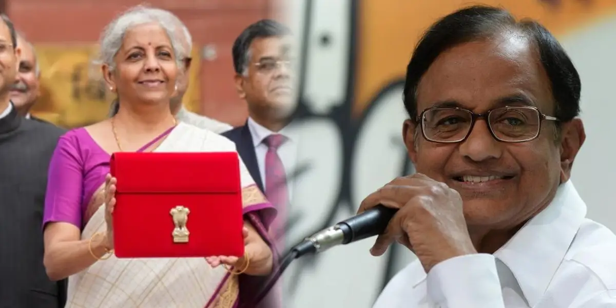 Finance Minister Nirmala Sitharaman - Congress Leader P.Chidambaram