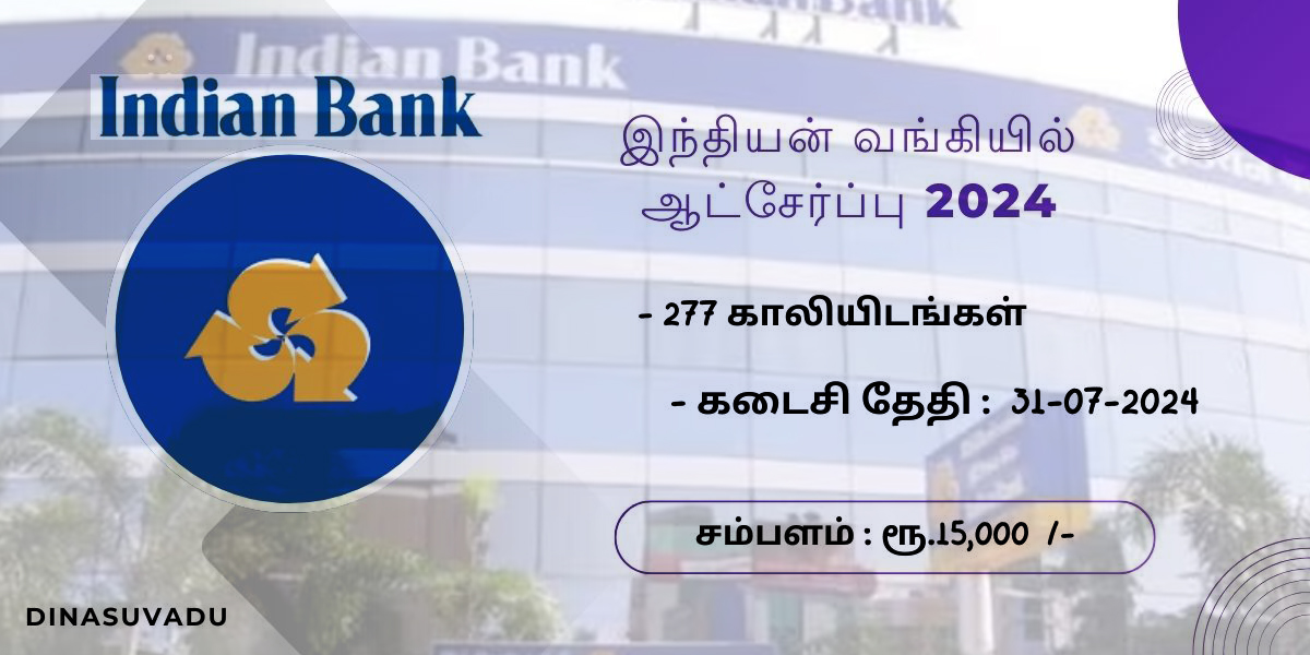 Indian Bank Recuriment 2024-2025