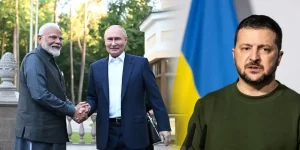 PM Modi - Russia President Putin - Ukraine President Zelensky