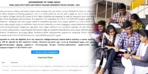 Tamilnadu Arts and Science College admission