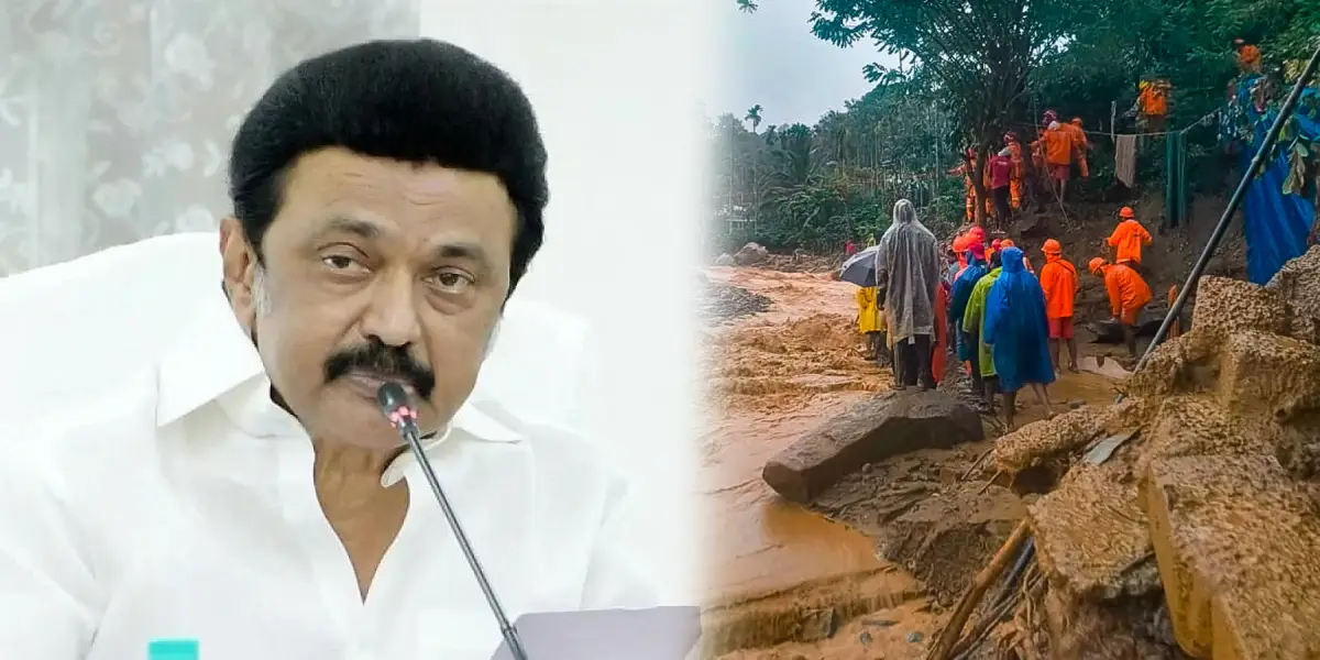 Tamilnadu CM MK Stalin Tweet about Wayanad Landslide