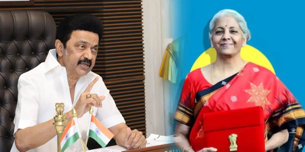 Tamilnadu CM MK Stalin - Union minister Nirmala Sitharaman