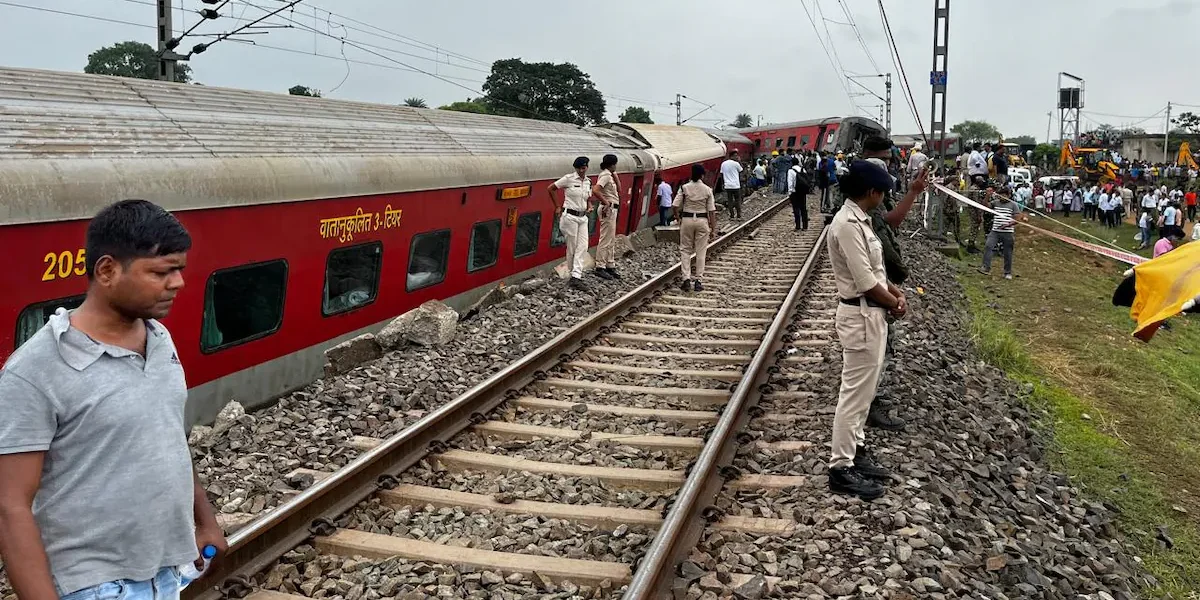 Train Derail - Jharkhand