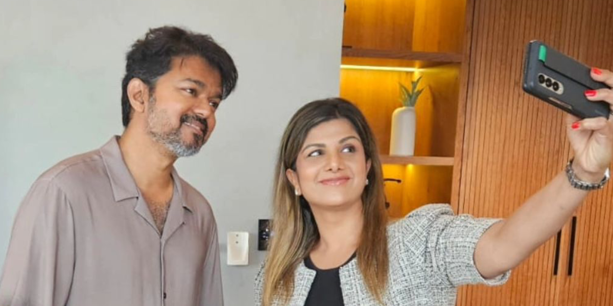 Vijay and Rambha