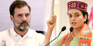 Congress MP Rahul Gandhi - BJP MP Kangana ranaut