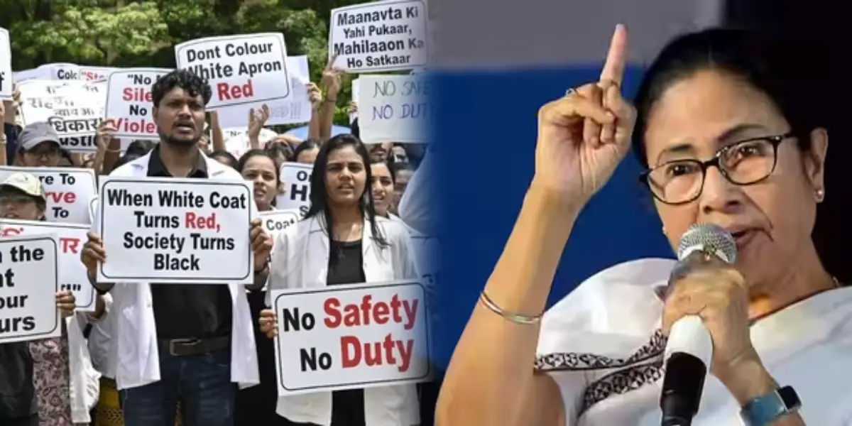 Doctors Protest - West bengal CM Mamata Banerjee