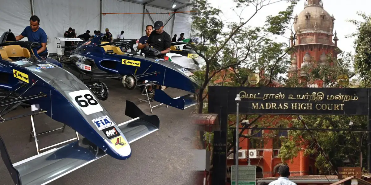 Formula 4 Car Racing - Madras High Court