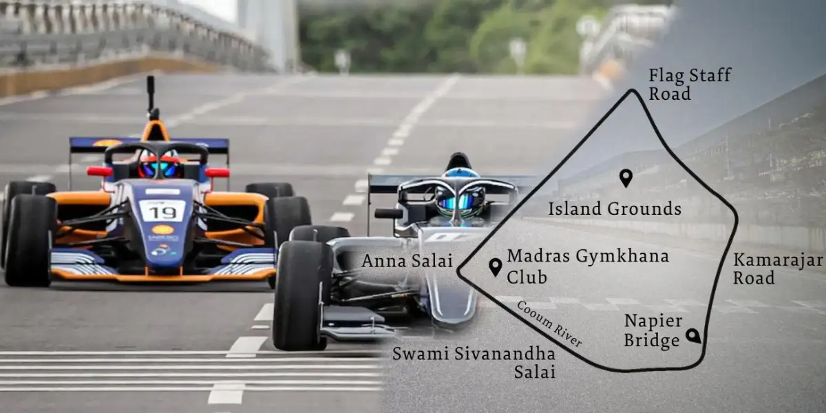 Formula 4 Car racing in Chennai