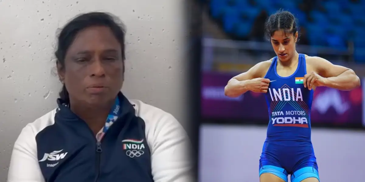 IOA Head PT Usha say about Vinesh Phogat disqualification in Paris Olympic 2024