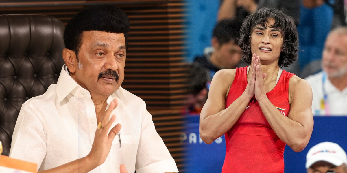 MK Stalin-Vinesh Phogat