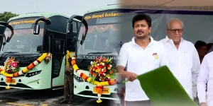 Minister Udhayanithi Stalin - TN BUS