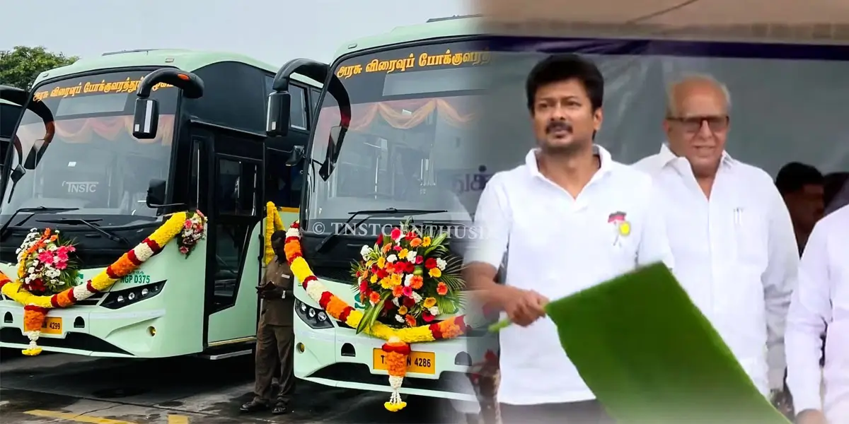 Minister Udhayanithi Stalin - TN BUS