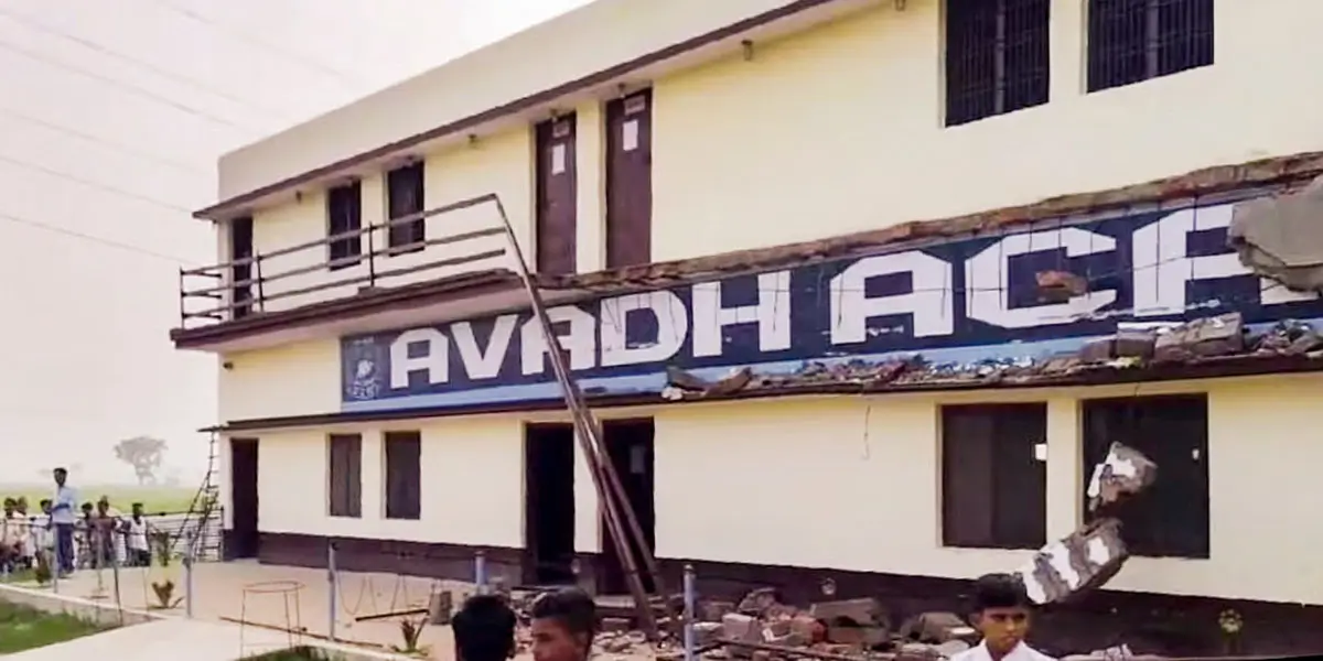 Uttar Pradesh School Balcony Collapses