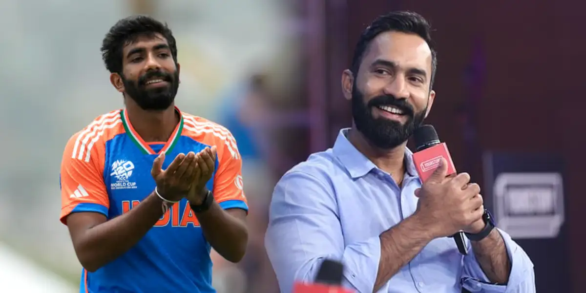 dinesh karthik about jasprit bumrah