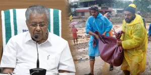 wayanad landslide - pinarayi vijayan