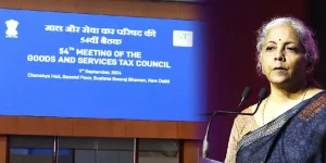 54th GST Council meeting - Finance Minister Nirmala Sitharaman