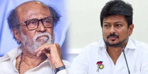 Actor Rajinikanth - Minister Udhayanidhi Stalin