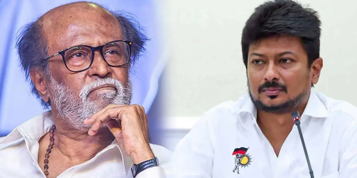 Actor Rajinikanth - Minister Udhayanidhi Stalin