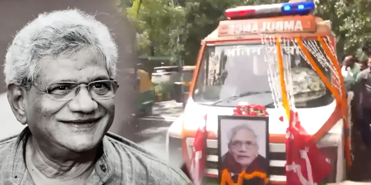 CPIM Chief secretary Sitaram Yechury