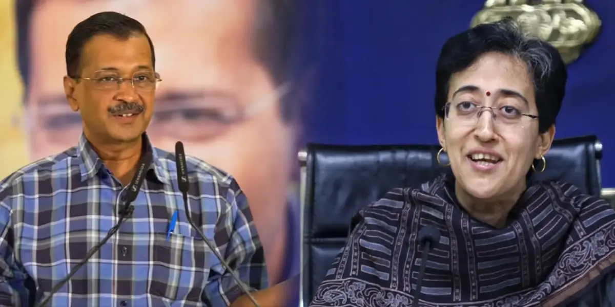 Delhi CM Aravind Kejrival - Delhi Minister Atishi