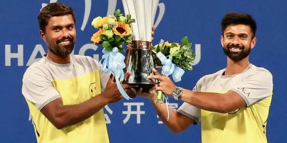 Jeevan-Vijay pair wins Hangzhou Open