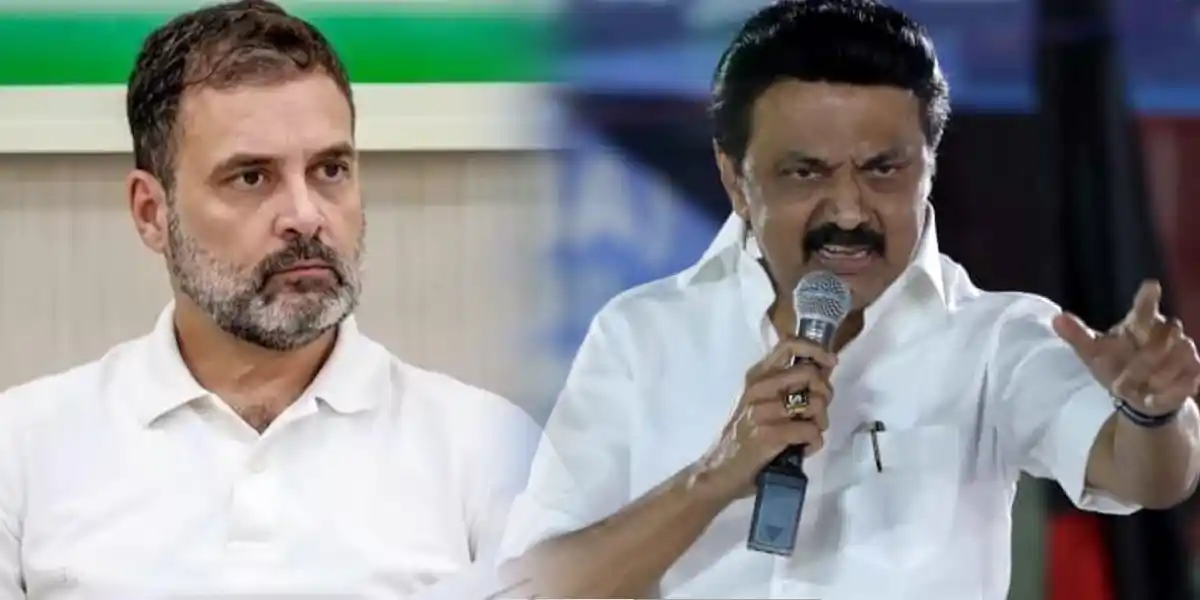 MK Stalin - Rahul Gandhi [