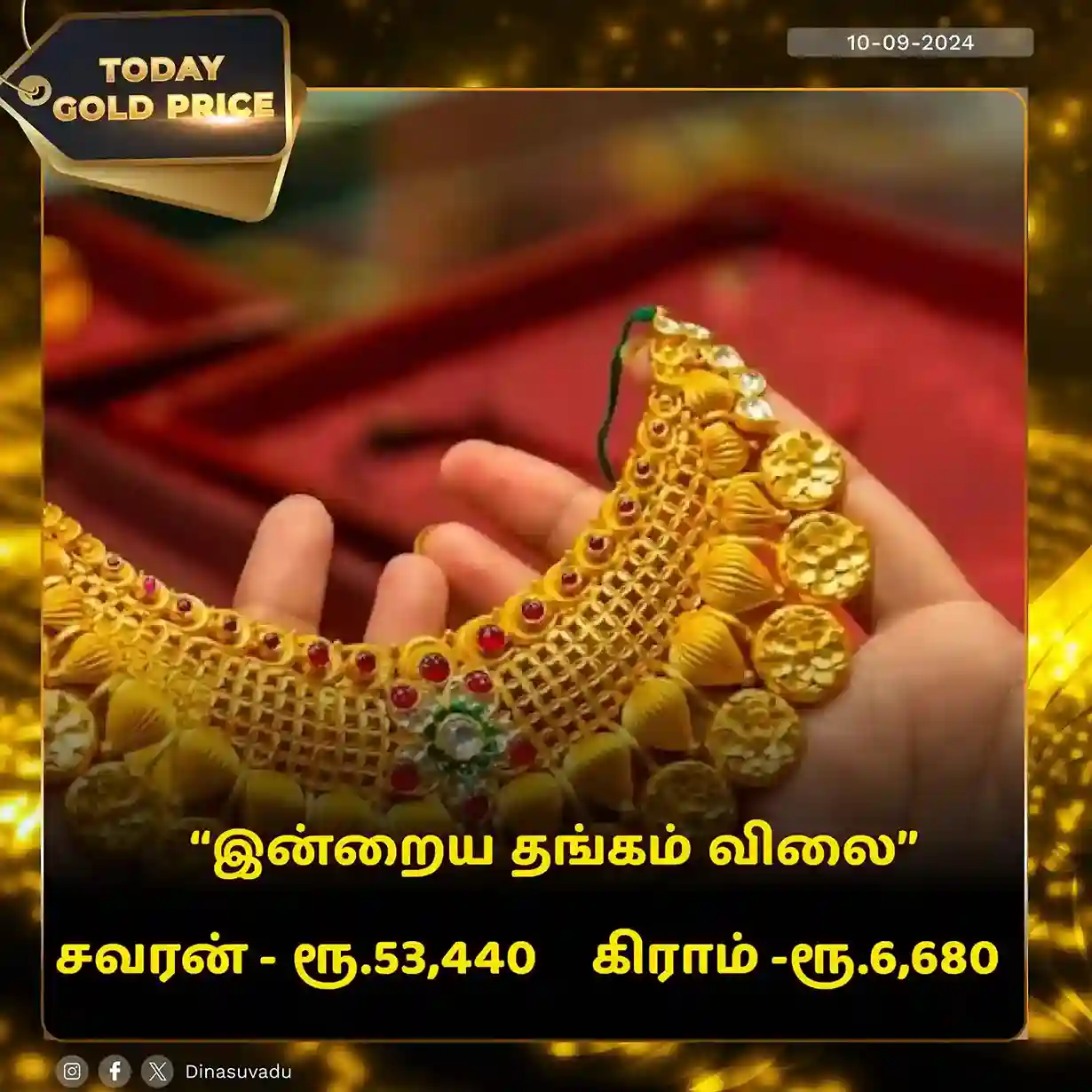 today gold price