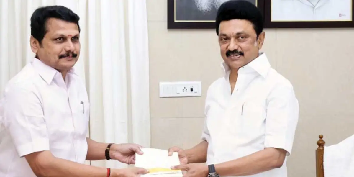 Senthil Balaji - Tamilnadu CM MK Stalin