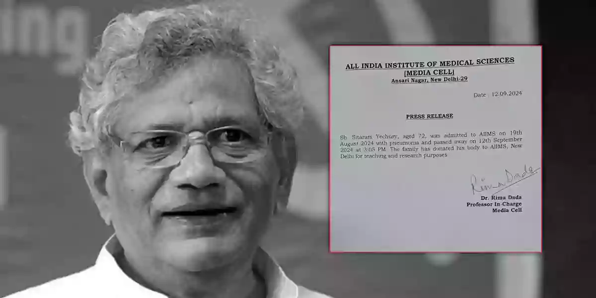 SitaramYechury RIP