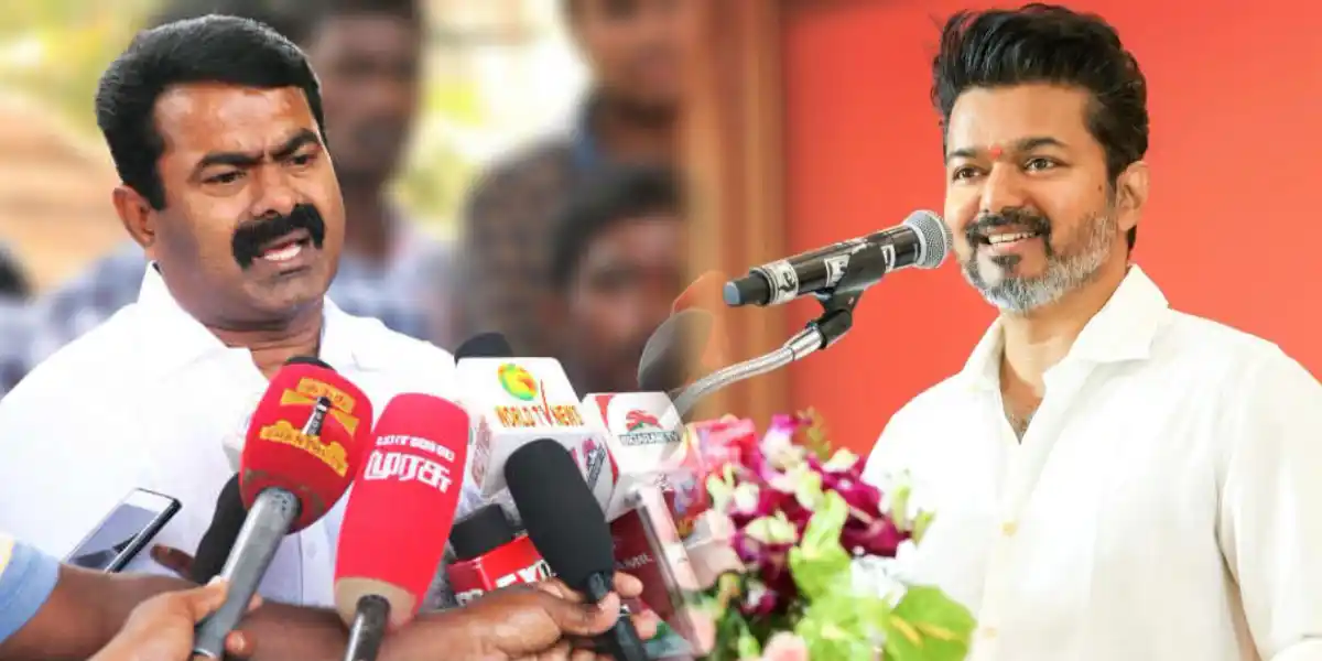 TVK Vijay - Seeman