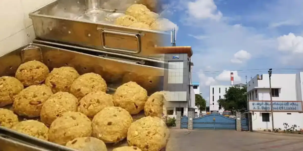 Tirupati laddu Issue - AR Dairy Food Company