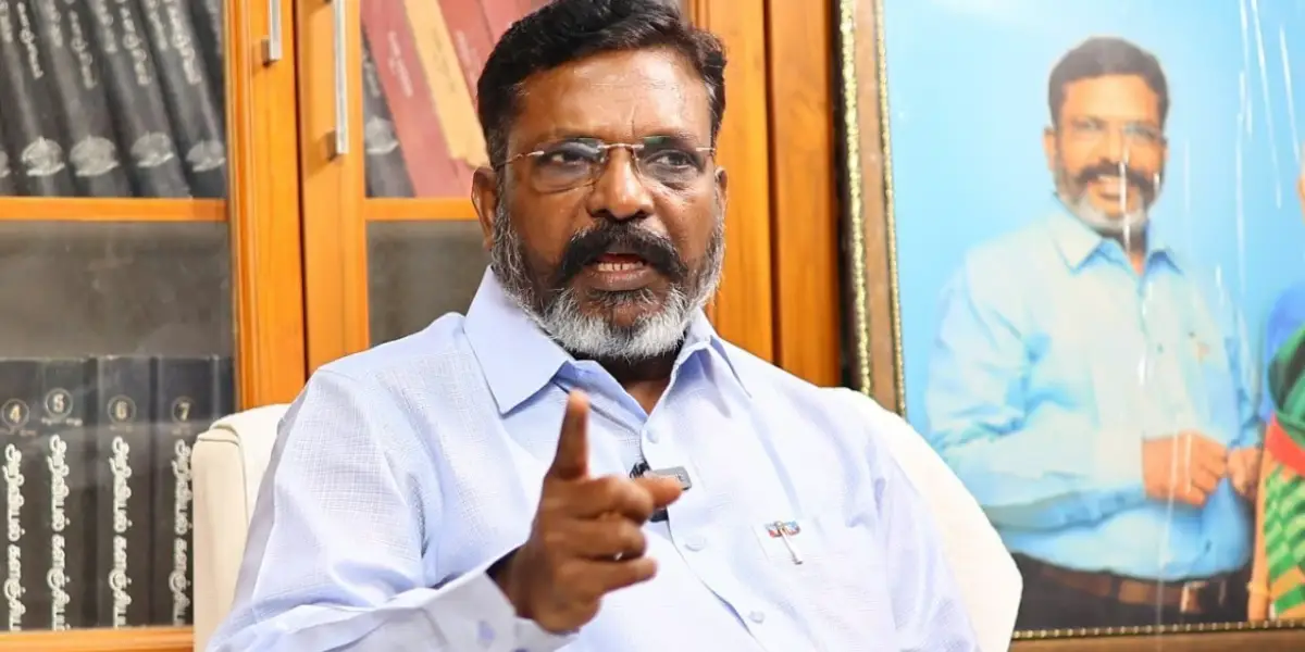 VCK Leader Thirumavalavan