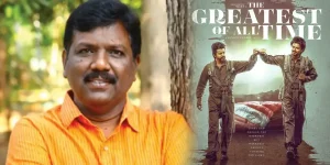 VCK MP Ravikumar criticized Vijay in G.O.A.T tittle