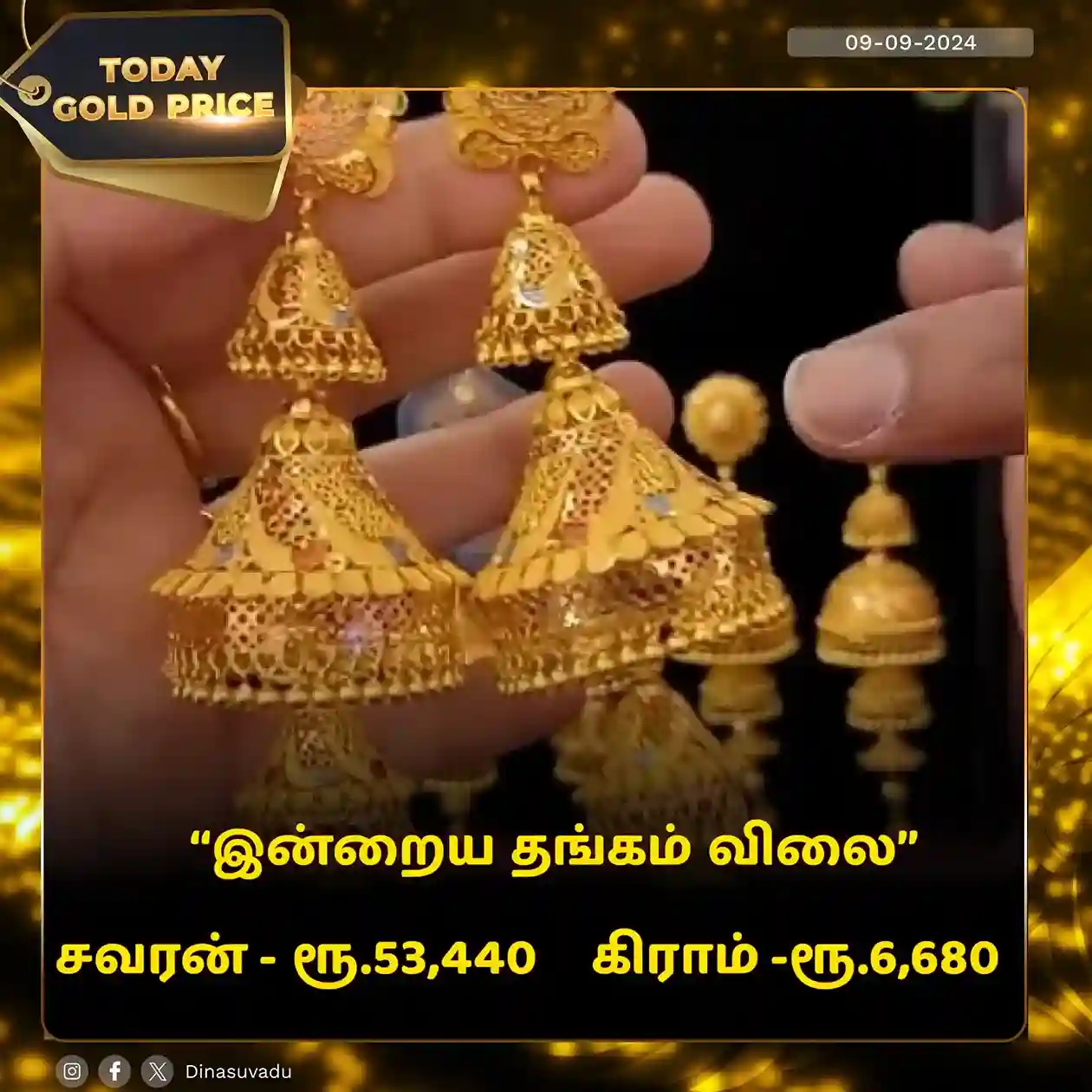 today gold price