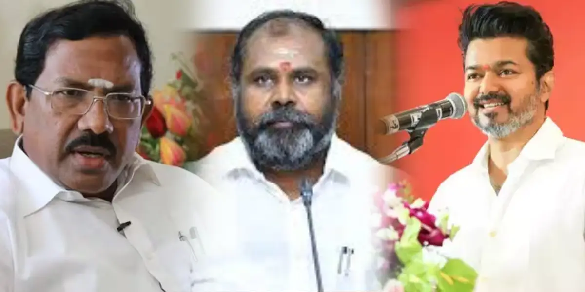 ADMK Former ministers Ma Pa Pandiyarajan - RB Udhayakumar - TVK Vijay