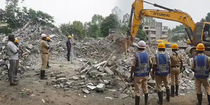 Bengaluru Hennur collapsed