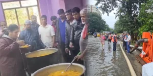 Chennai Corporation Flood relief works