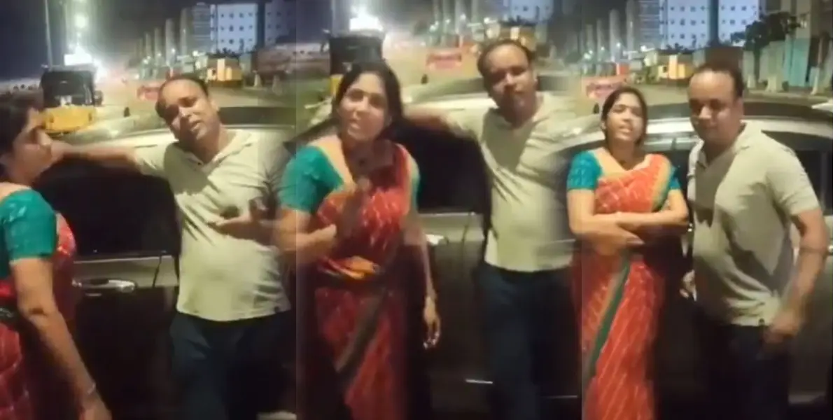 Chennai marina couple