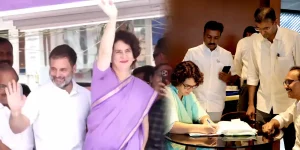 Congress Leader Priyanka Gandhi nomination in wayanad