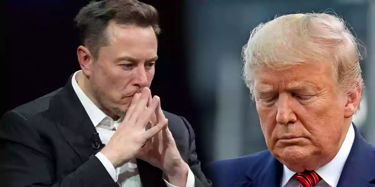 Elon Musk donald trump SAD