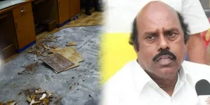 Minister AV Velu explain about Cheif secretariat building crack issue