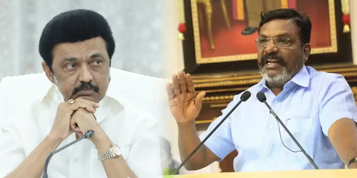 Tamilnadu CM MK Stalin - VCK Leader Thirumavalavan