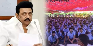 Tamilnadu CM MK Stalin talk about Samsung workers protest