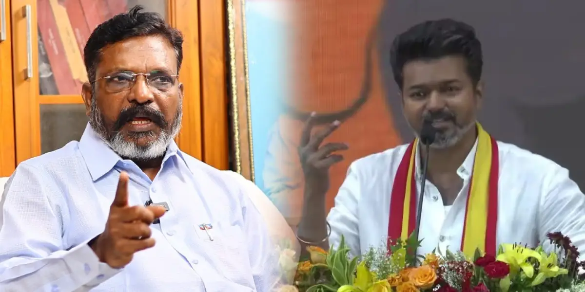 VCK Leader Thirumavalavan - TVK Leader Vijay