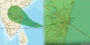 chennnai - Low pressure zone