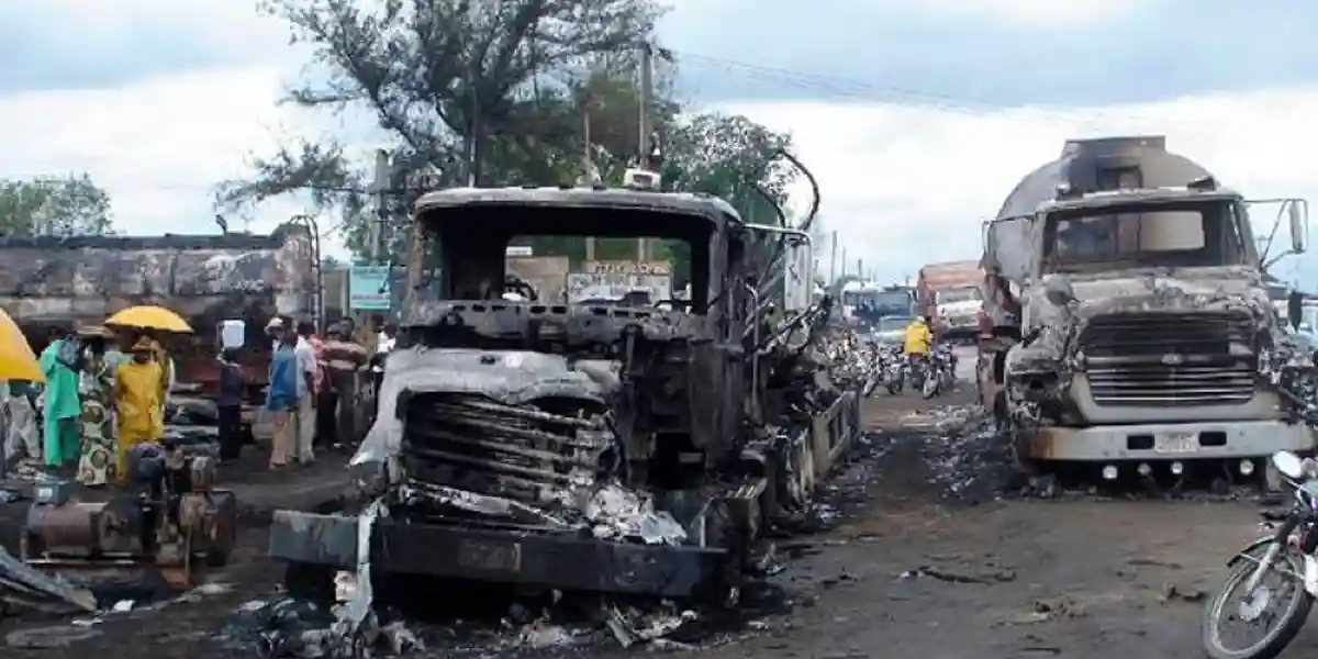 petrol tanker explodes in Jigawa