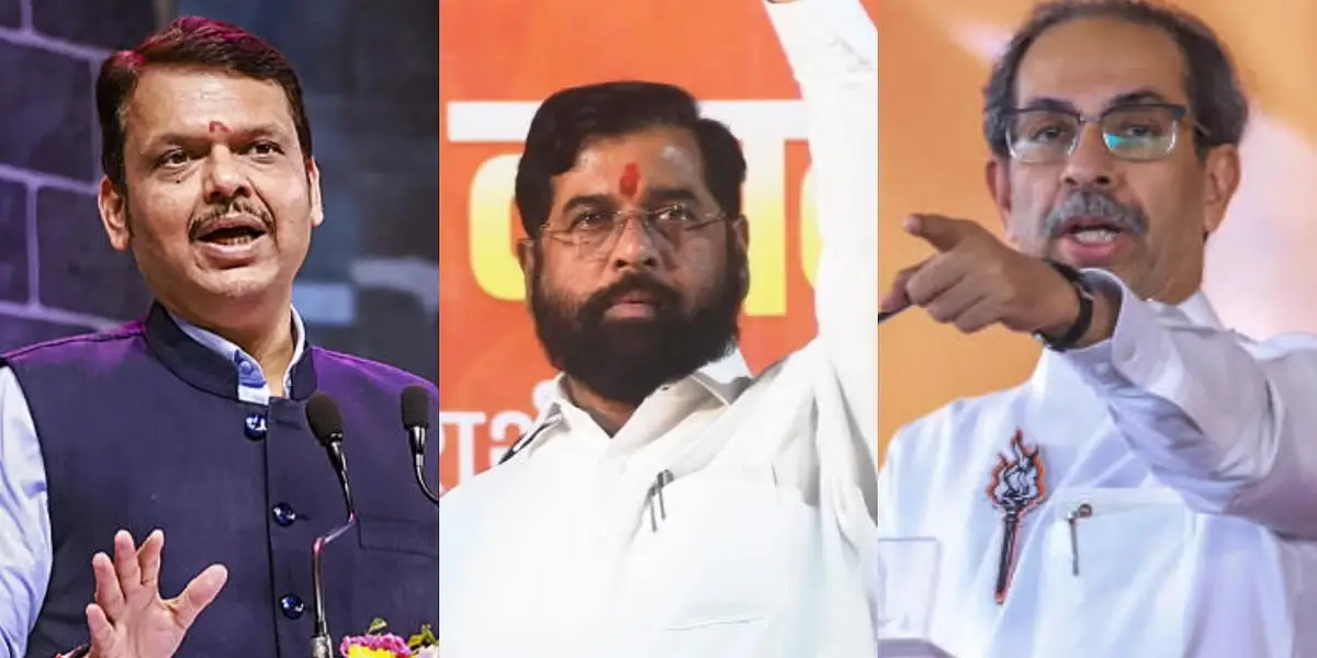 Devendra Fadnavis - Eknath Shinde - Uddhav Thakkarey