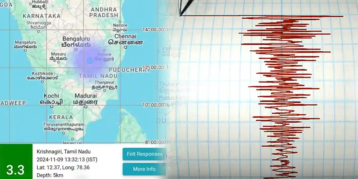 Krishnagiri - Earthquake